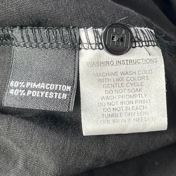 Travis Matthews Golf Polo Mens Xxl Black Pima Cotton Blend Short Sleeve Pullover - Picture 6 of 8